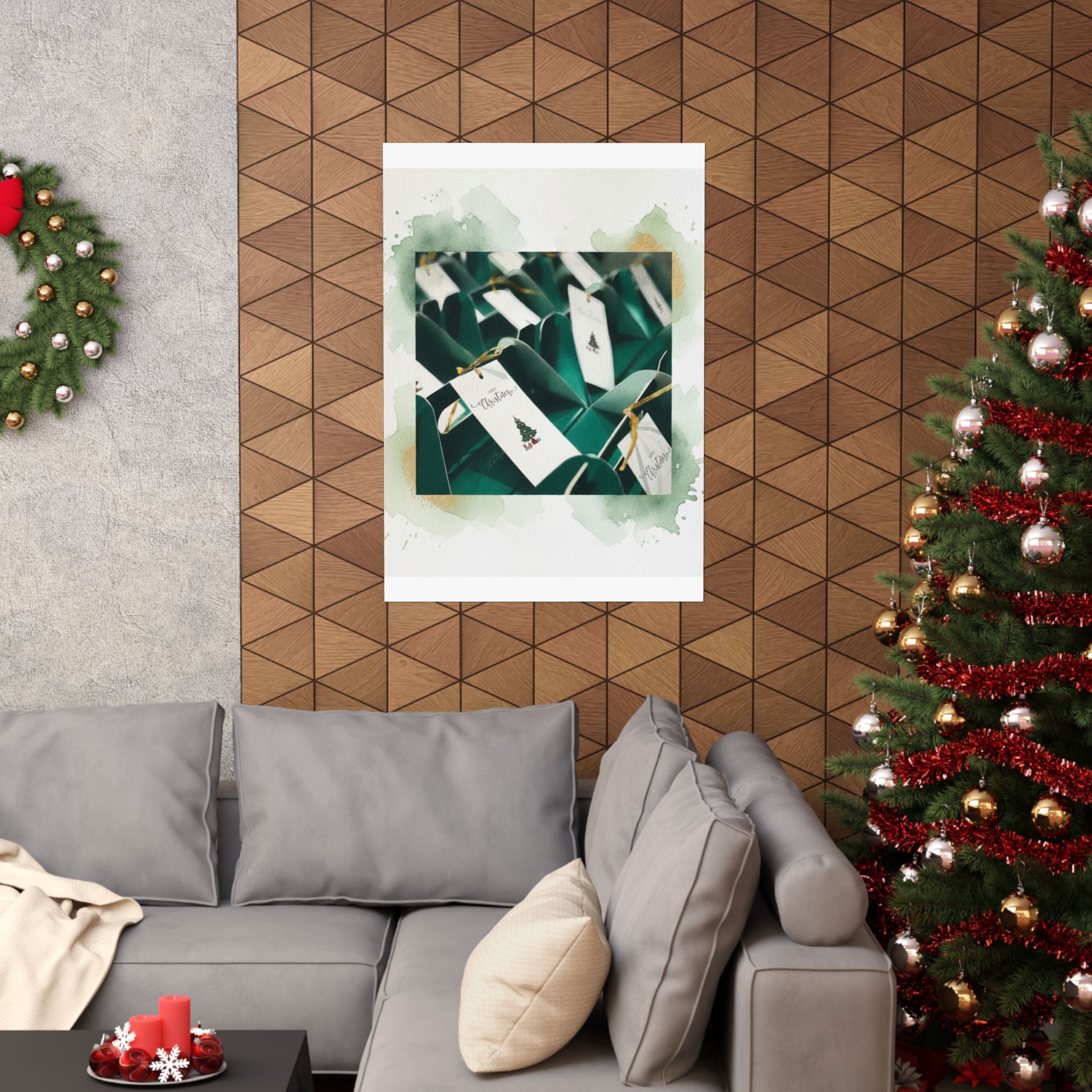 Watercolor — Gift — Matte Poster