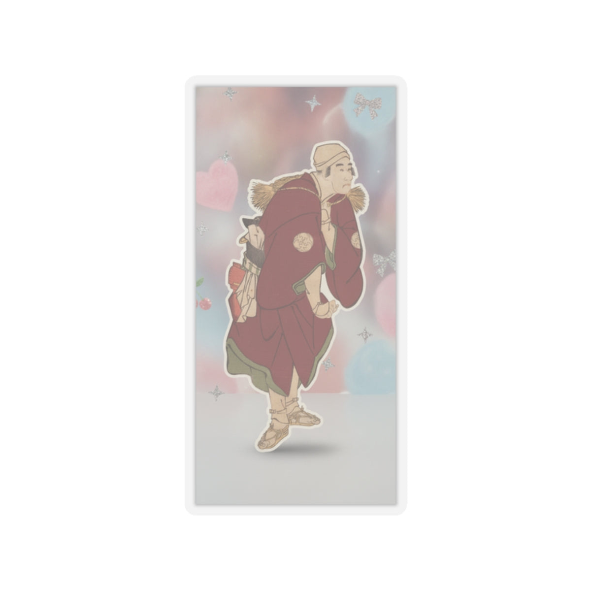 Product Marketing — Bandō Mitsugorō Ii As The Farmer Asakusa No Jirōsaku — Kiss-Cut Sticker