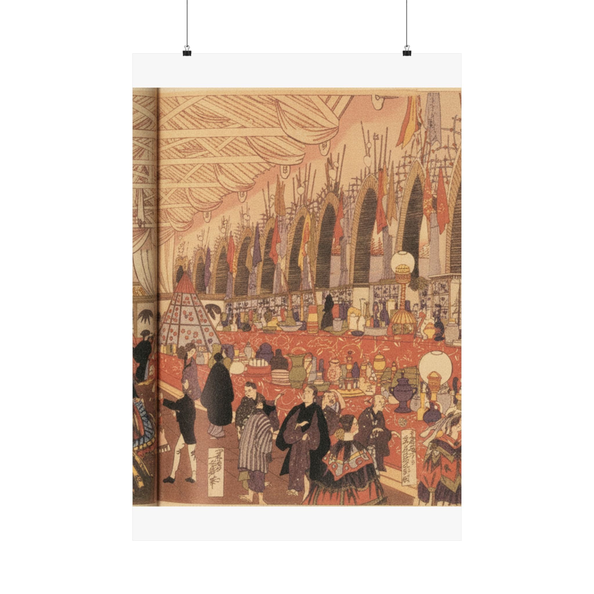 Southern Sunset — Picture Of A Prosperous English Trading Firm In Yokohama — Matte Poster