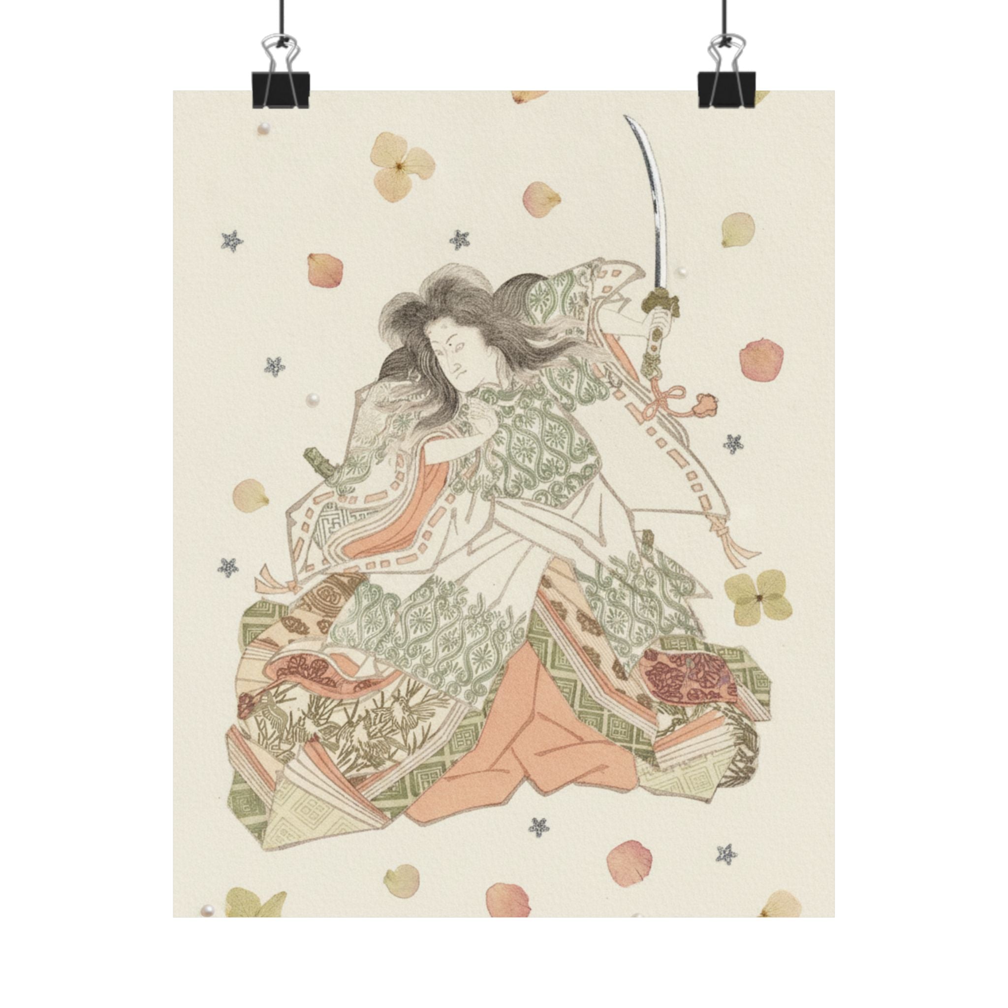 Botanical — Actor As Tokihira — Matte Poster