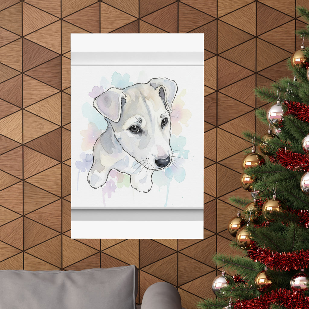 Watercolor — Dog — Matte Poster