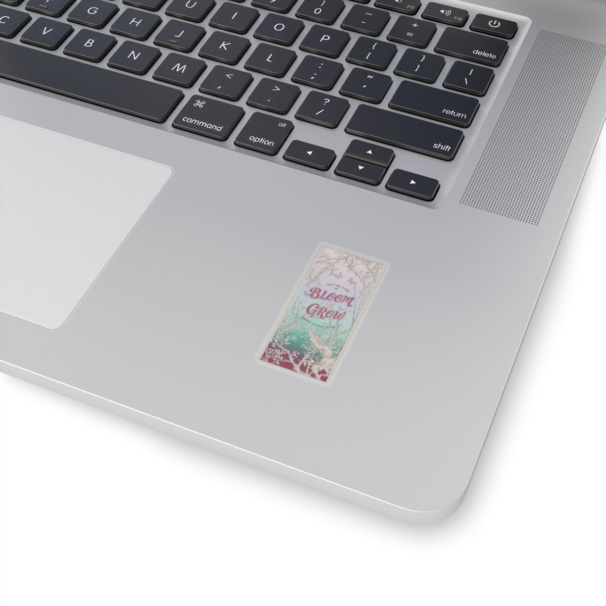 Affirmation — Plum Tree In Blossom — Kiss-Cut Sticker