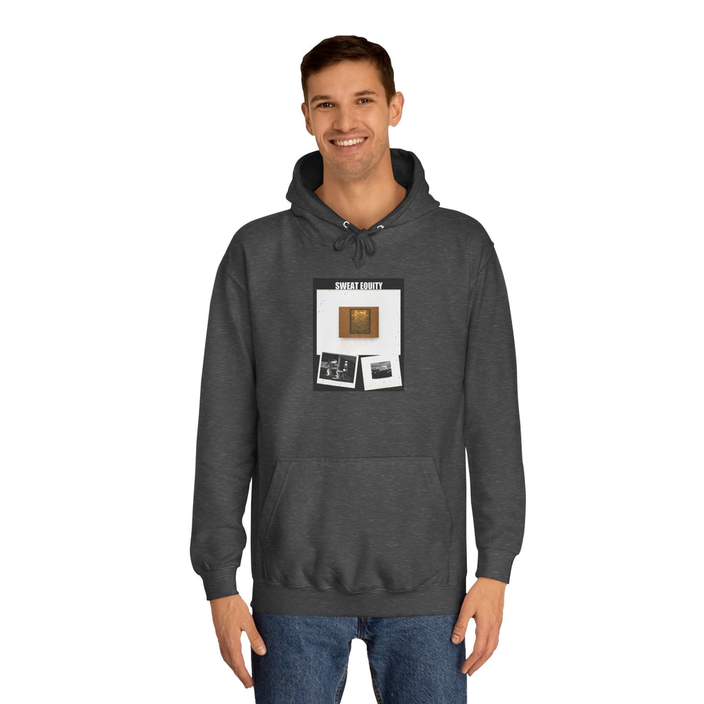 Sweat Equity Photo Collage Poster Pullover Hoodie