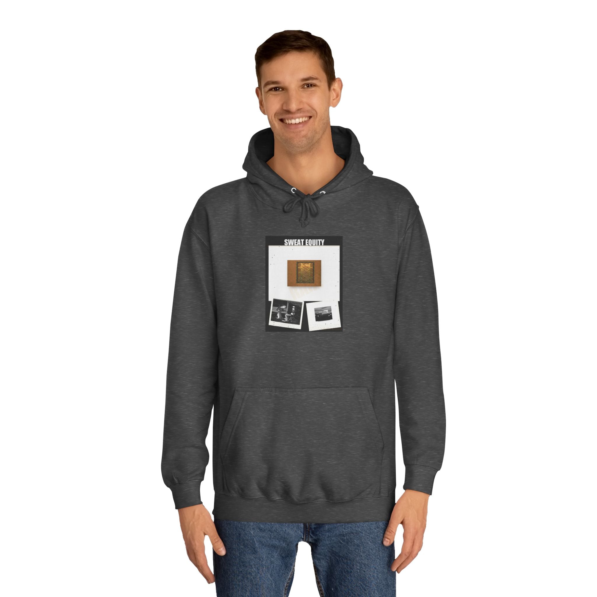 Sweat Equity Photo Collage Poster Pullover Hoodie