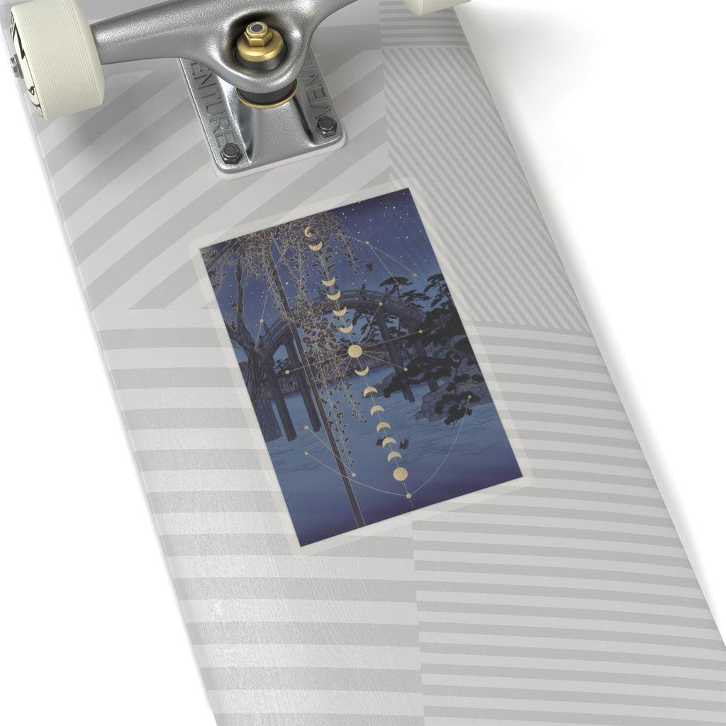 Celestial — In The Kameido Tenjin Shrine Compound — Kiss-Cut Sticker