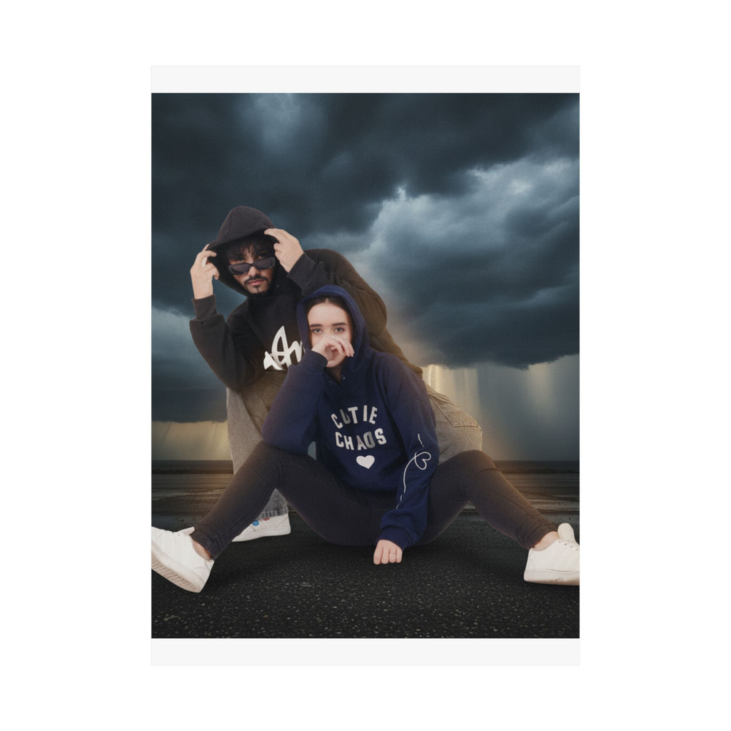 Dramatic Storm — People — Matte Poster