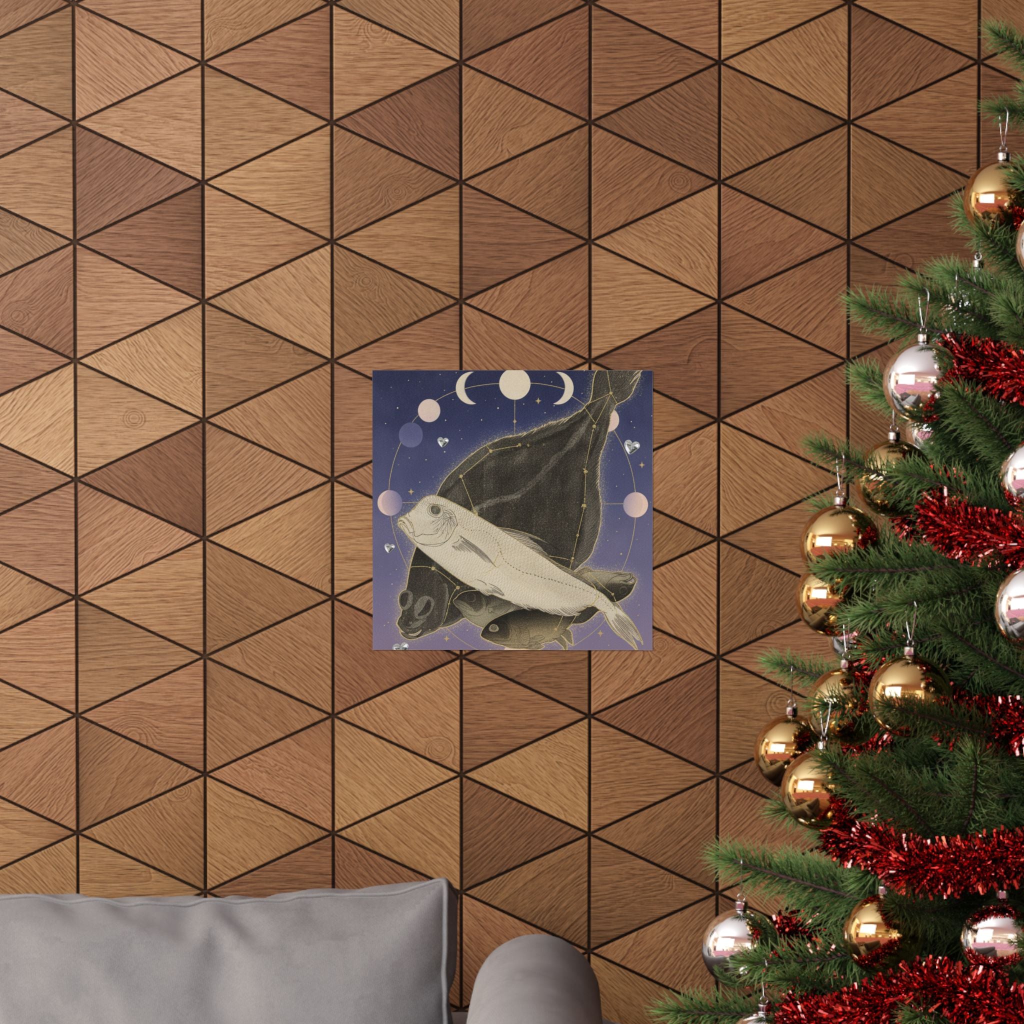 Celestial — Flounder And Other Fishes — Matte Poster