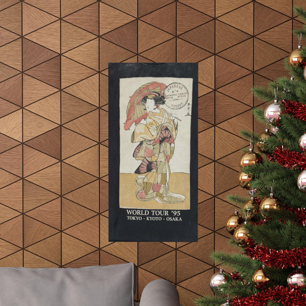 Vintage Bootleg — The First Nakamura Tomijuro As A Woman Dancer — Matte Poster