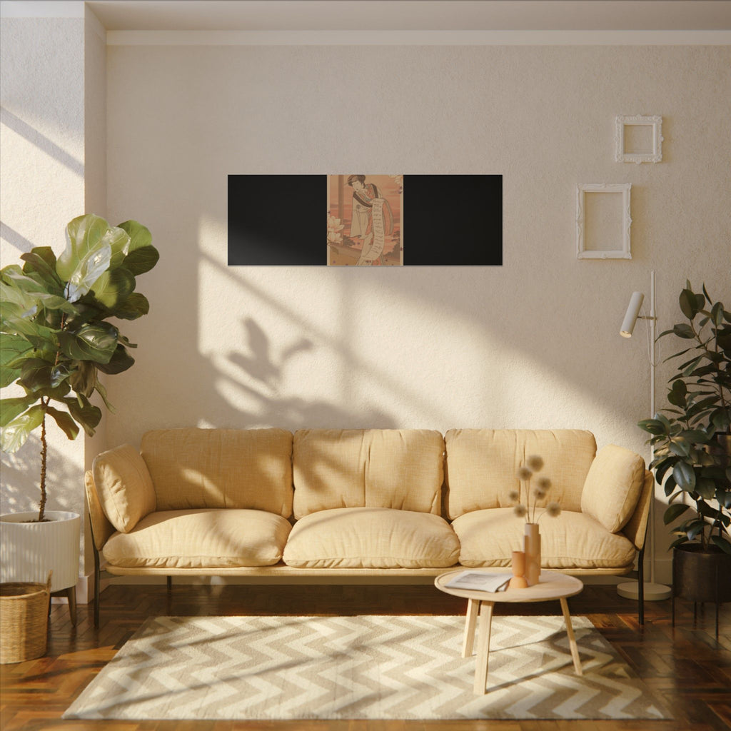 STREET CERTIFIED | The Second Yamashito Kinsaku As A Courtesan Standing In A Room — Matte Canvas
