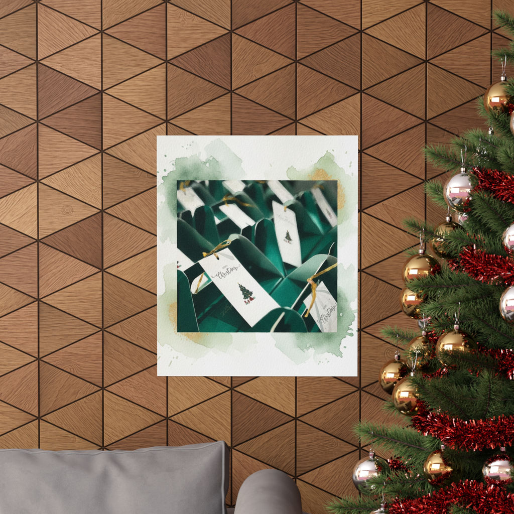 Watercolor — Gift — Matte Poster
