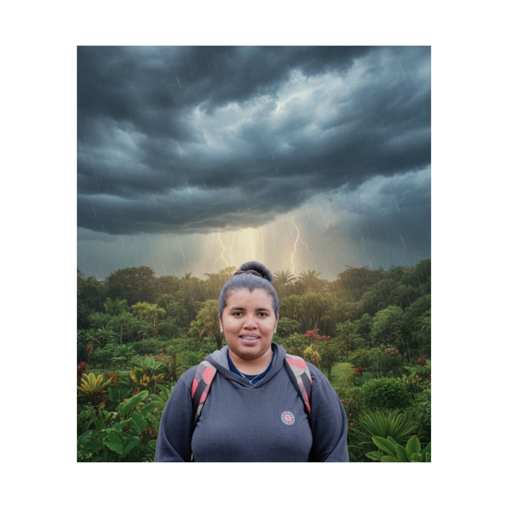 Dramatic Storm — Person — Matte Poster — Poster 2
