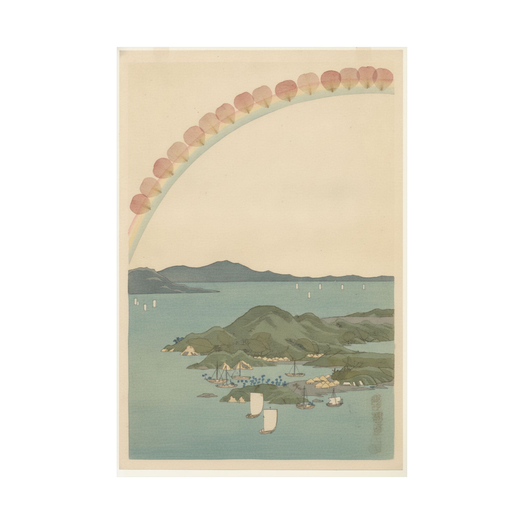 Botanical — Tsushima Kaigan Yubare — Matte Poster