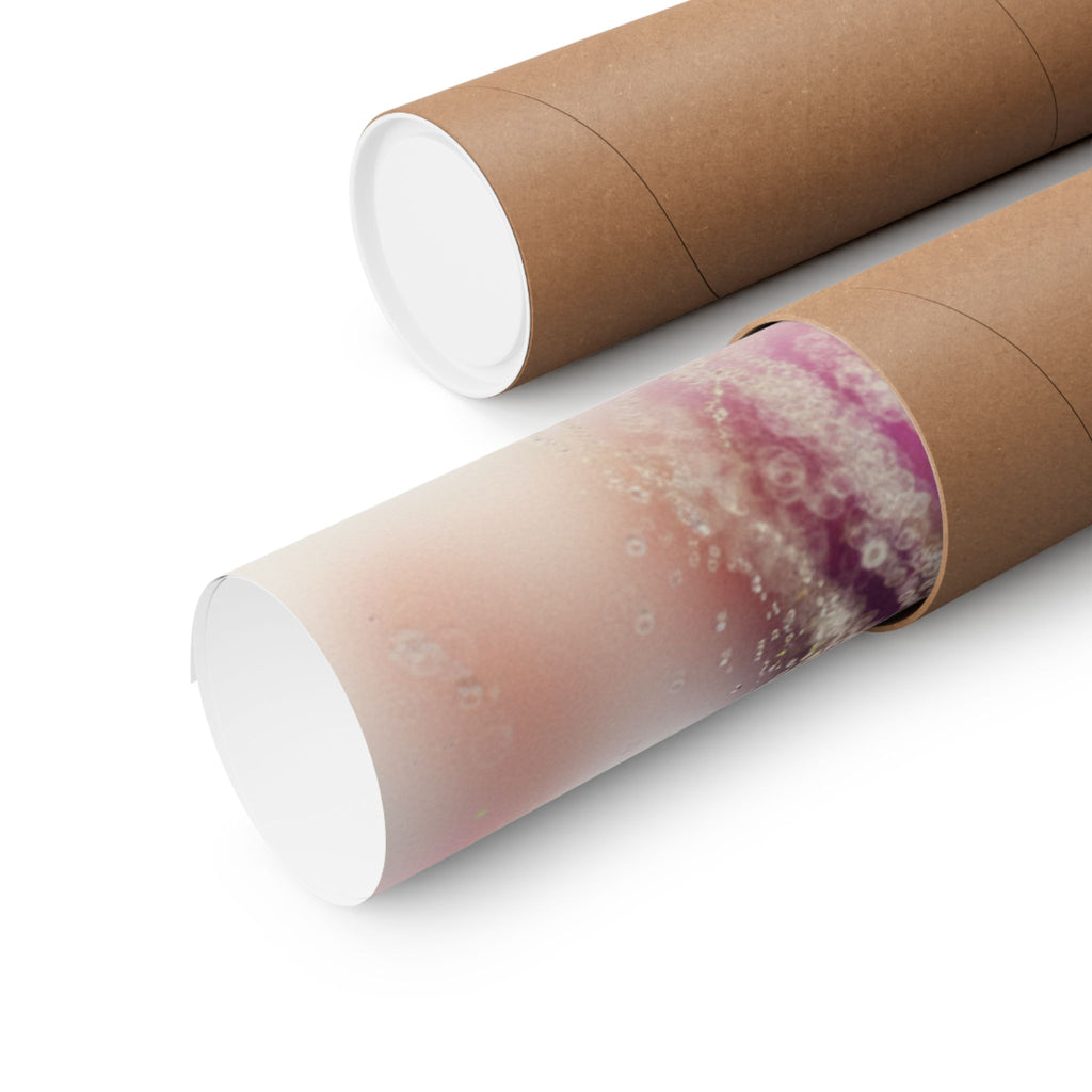 Dreamy Blurred Colour Cloud Abstract Art Poster