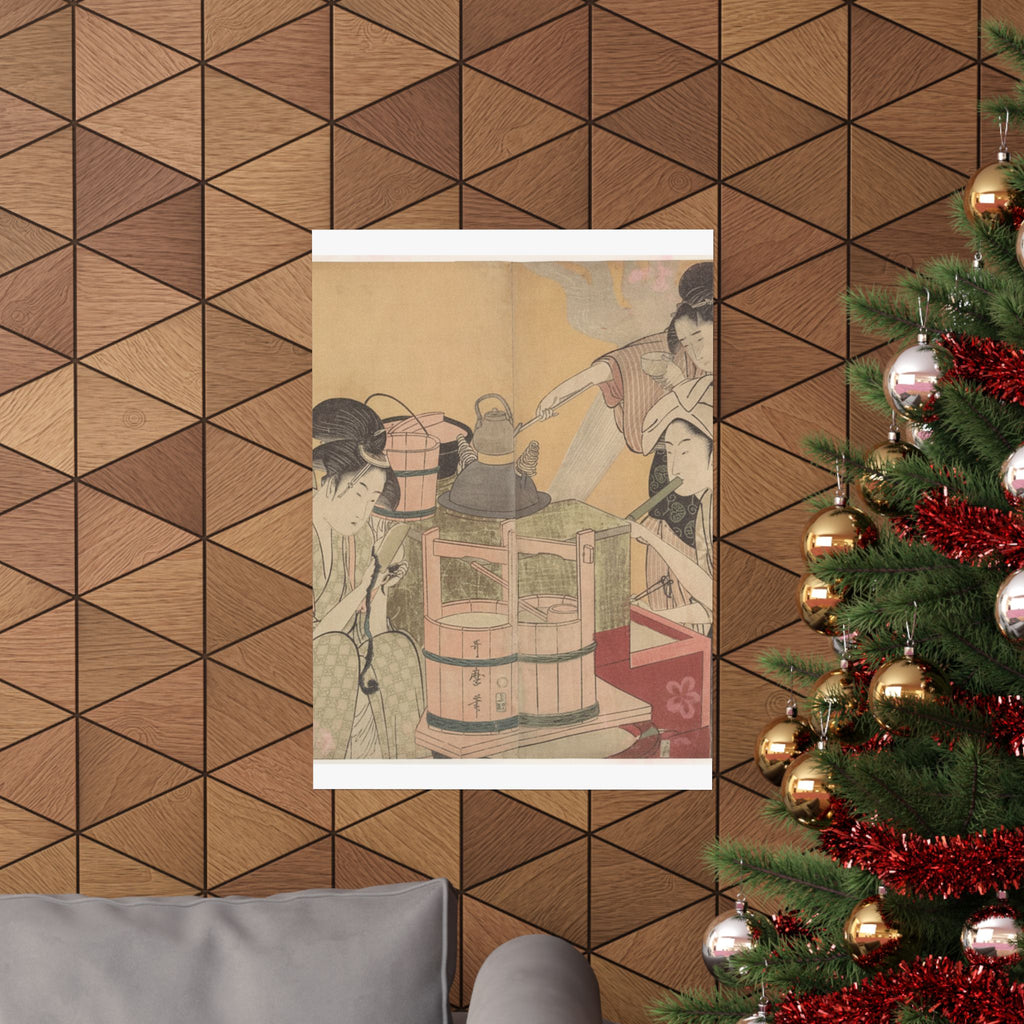 Southern Sunset — Kitchen Scene — Matte Poster