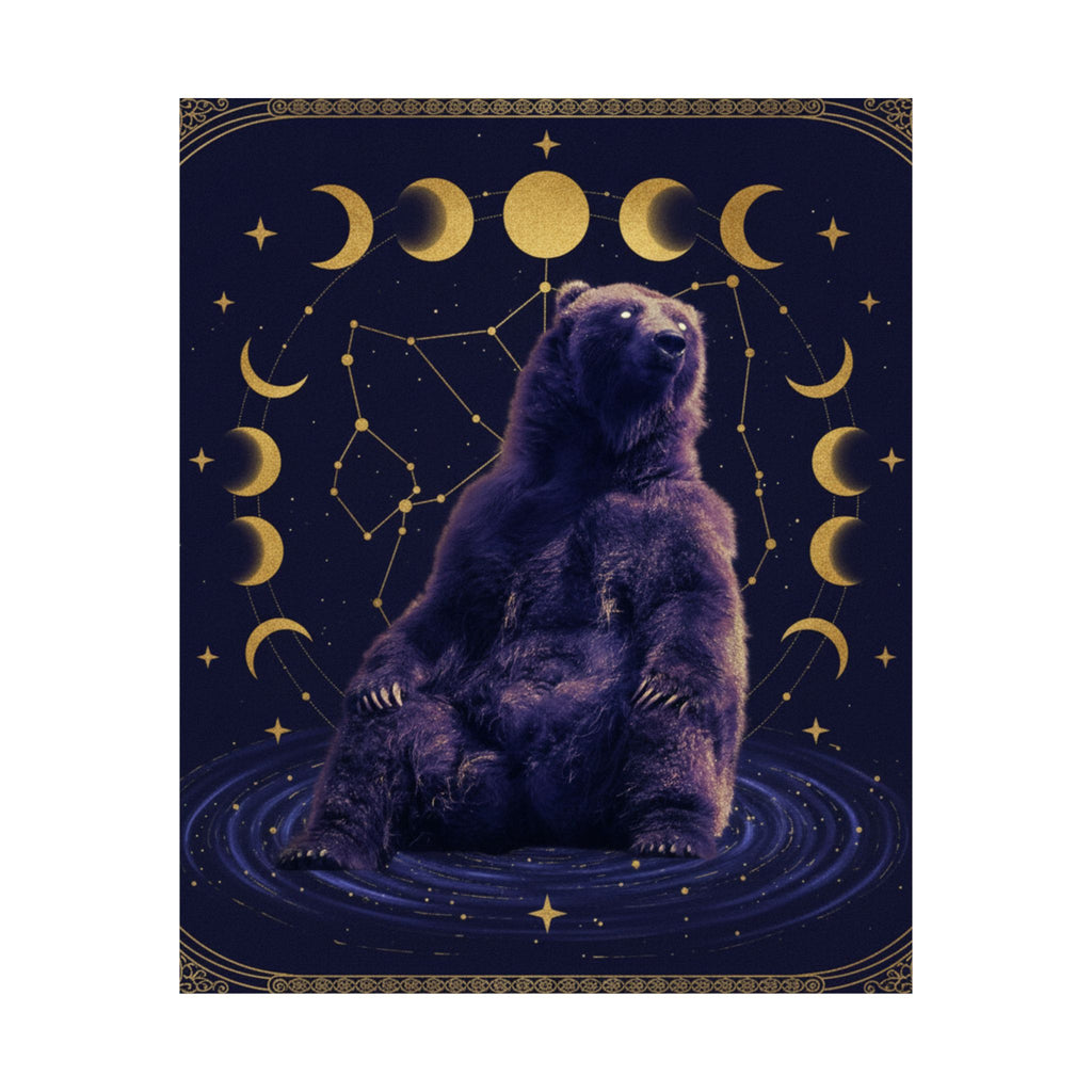 Celestial — Bear — Matte Poster