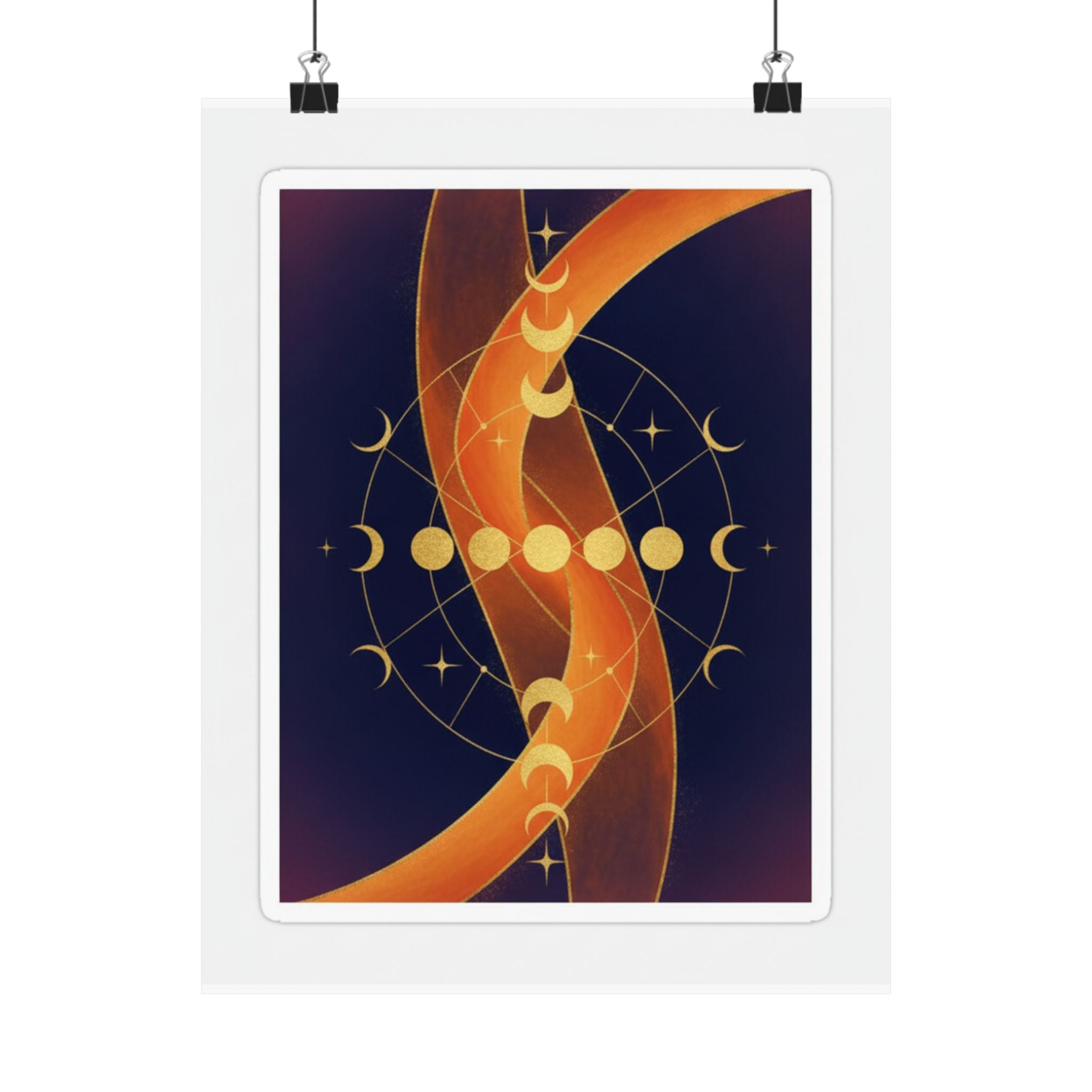 Celestial — Abstract — Matte Poster