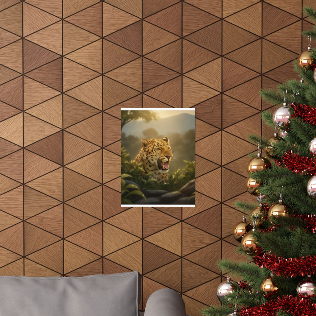 Scenic Nature — Leopard — Matte Poster