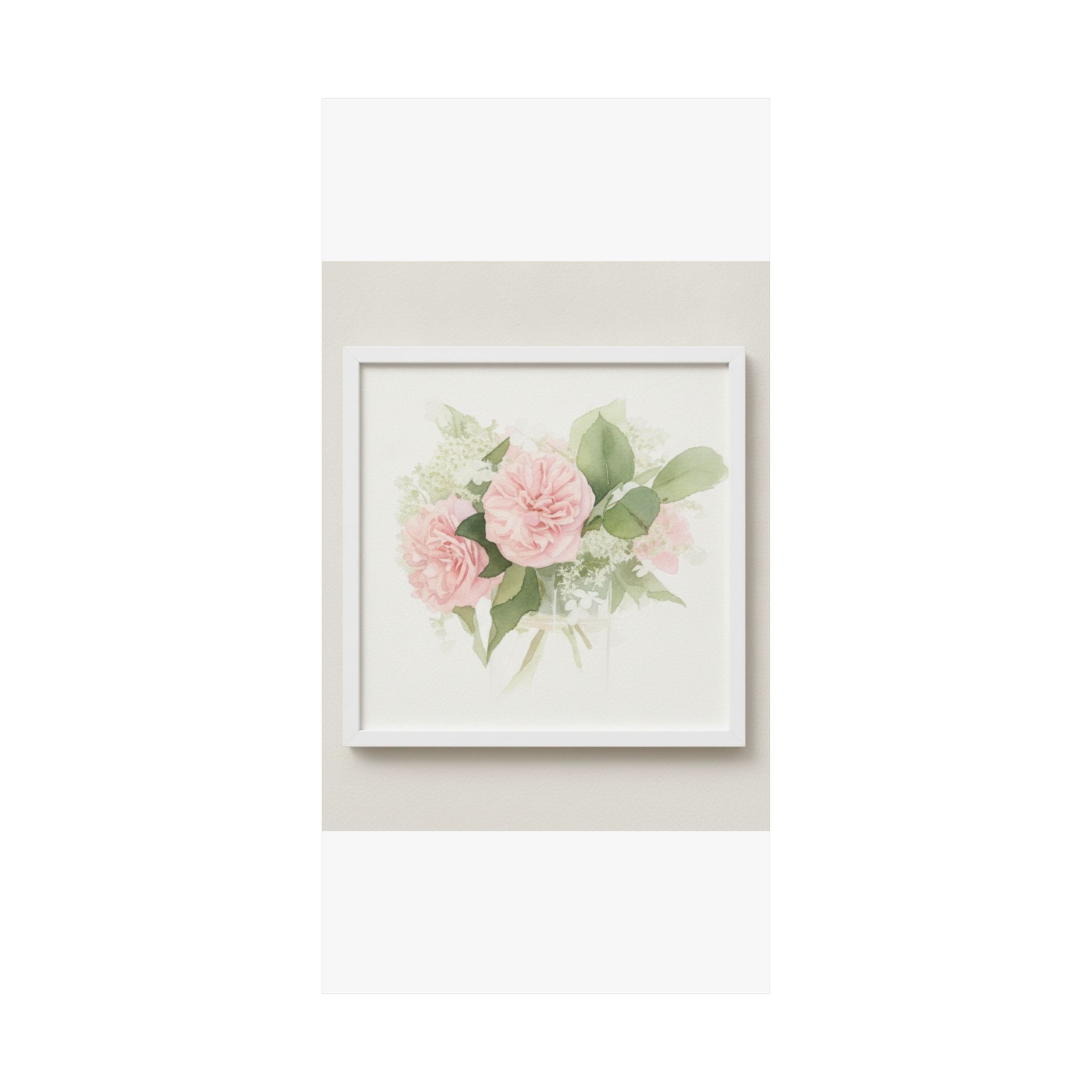 Watercolor — Flower — Matte Poster