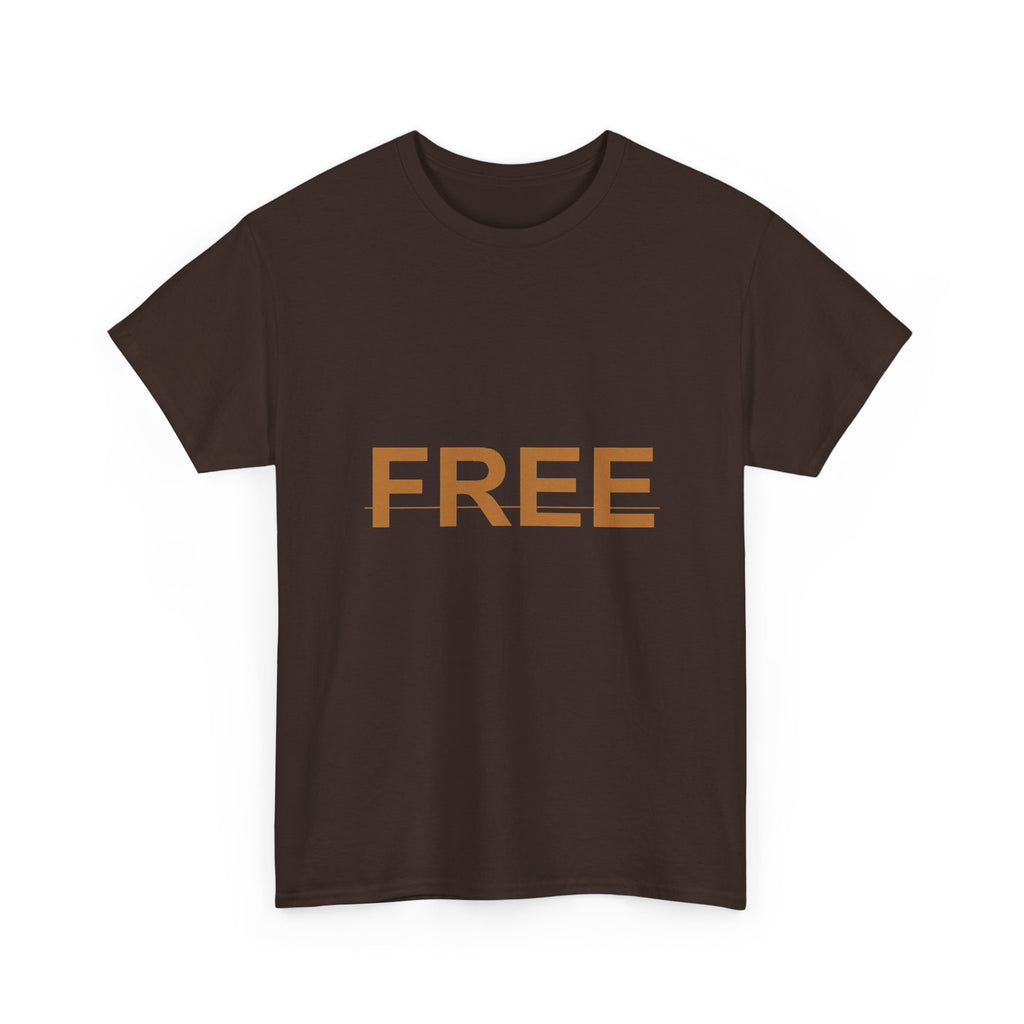 FREE Minimal Rust Serif Typography Graphic Tee