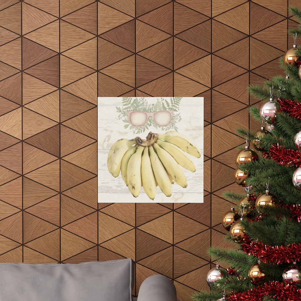 Botanical — Bananas — Matte Poster