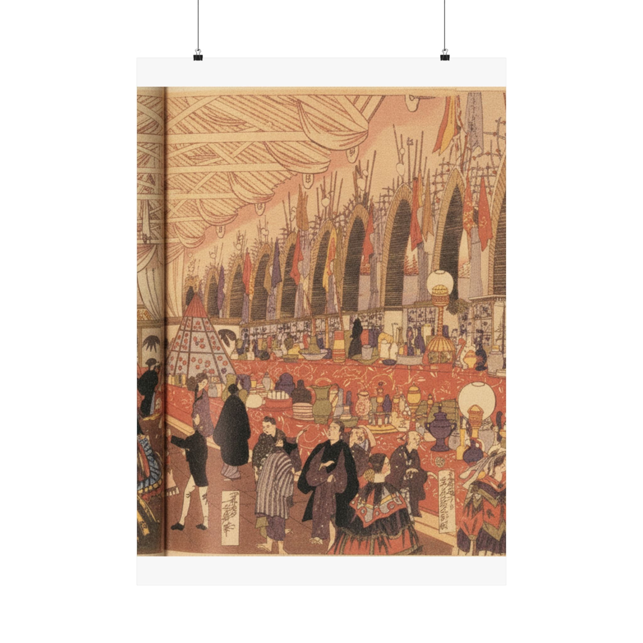 Southern Sunset — Picture Of A Prosperous English Trading Firm In Yokohama — Matte Poster