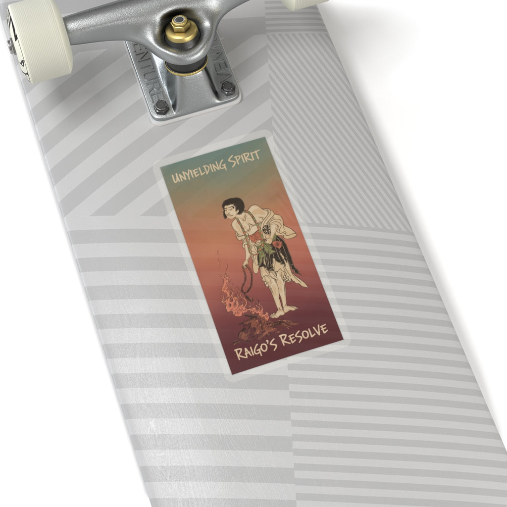 Affirmation — The First Nakamura Nakazo In The Role Of Raigo Ajari, A Buddhist Monk — Kiss-Cut Sticker