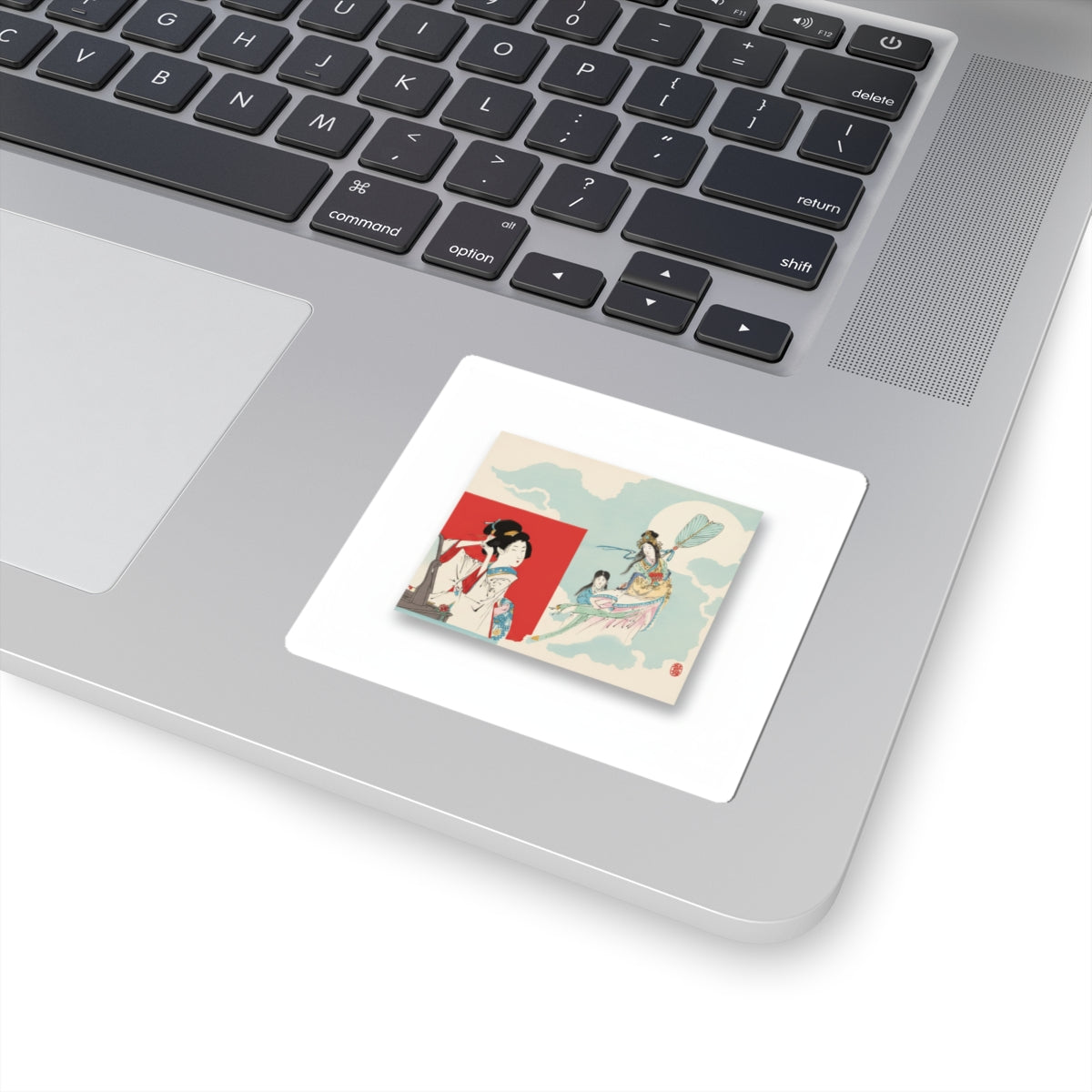 Ecommerce Main — 'Ideal And Actual' (Risō To Genjitsu); Iillustration From Bungei Kurabu (Literar — Kiss-Cut Sticker