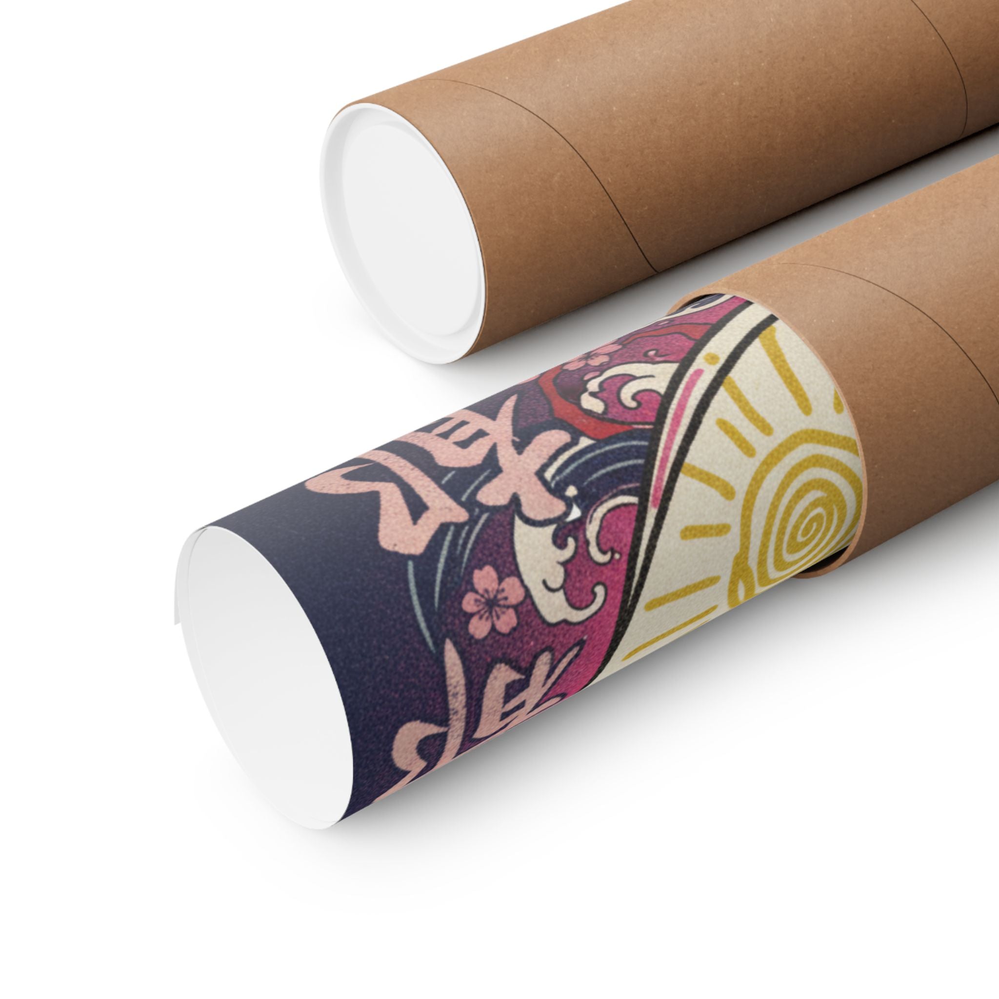 Japanese Street — Cake — Matte Poster