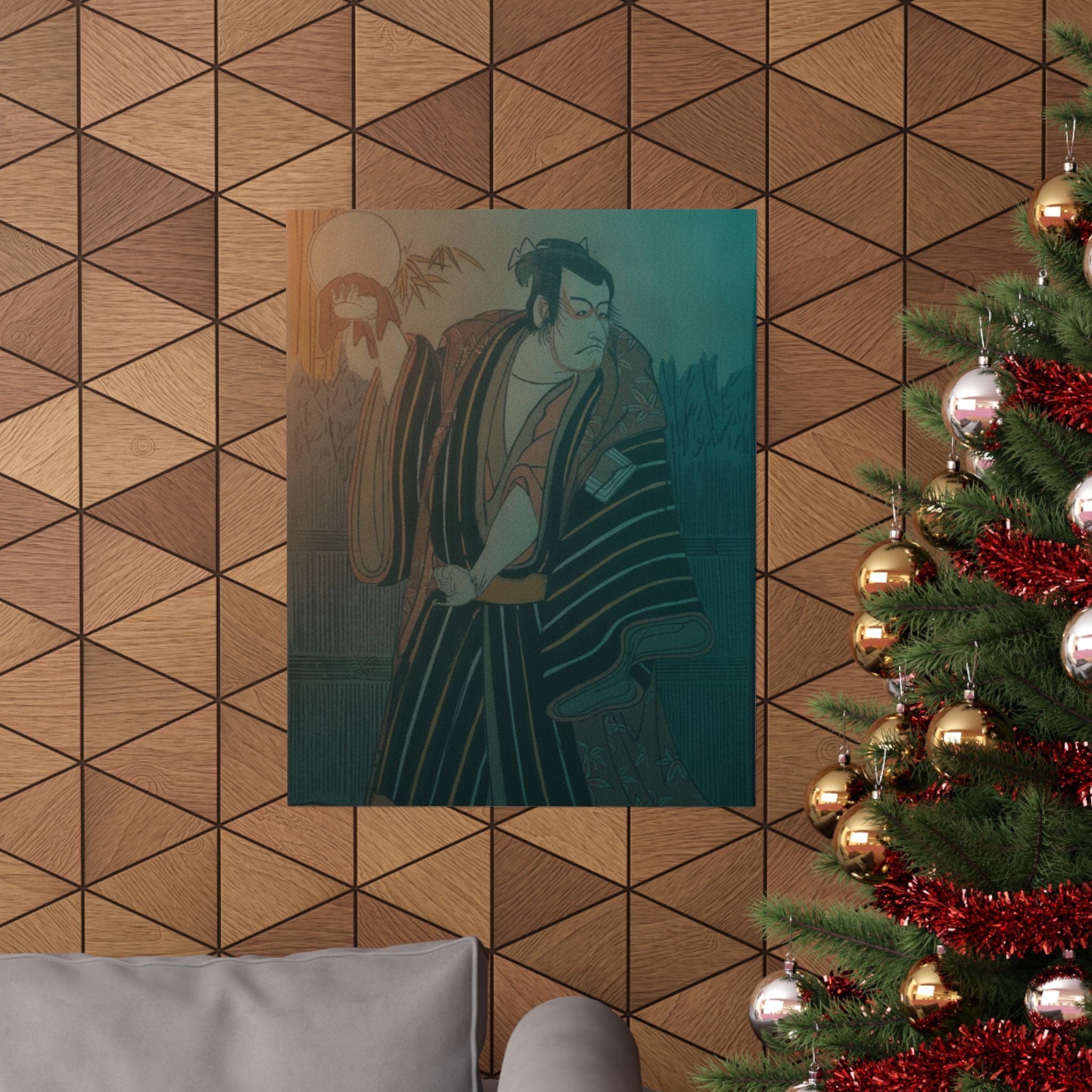Cinematic — Kabuki Actor Ichikawa Danjūrō V — Matte Poster