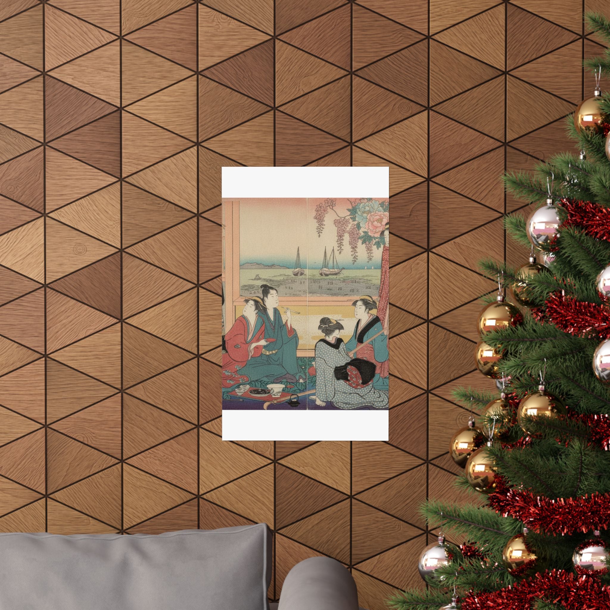 Affirmation — Teahouse In Shinagawa — Matte Poster