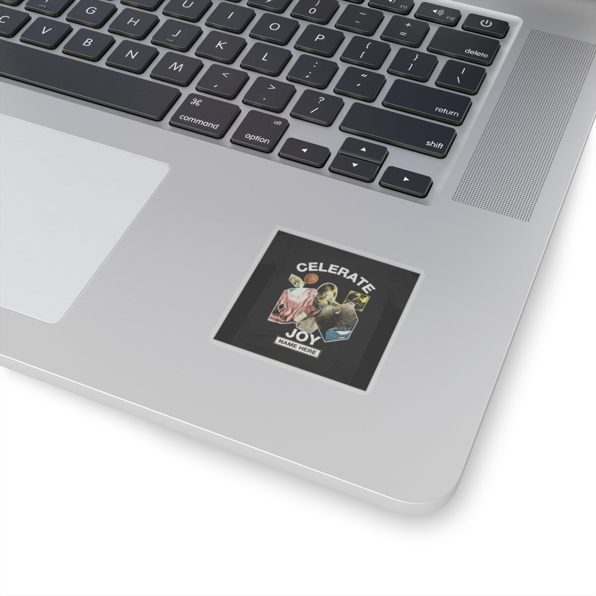 Streetwear Collage — Person — Kiss-Cut Sticker