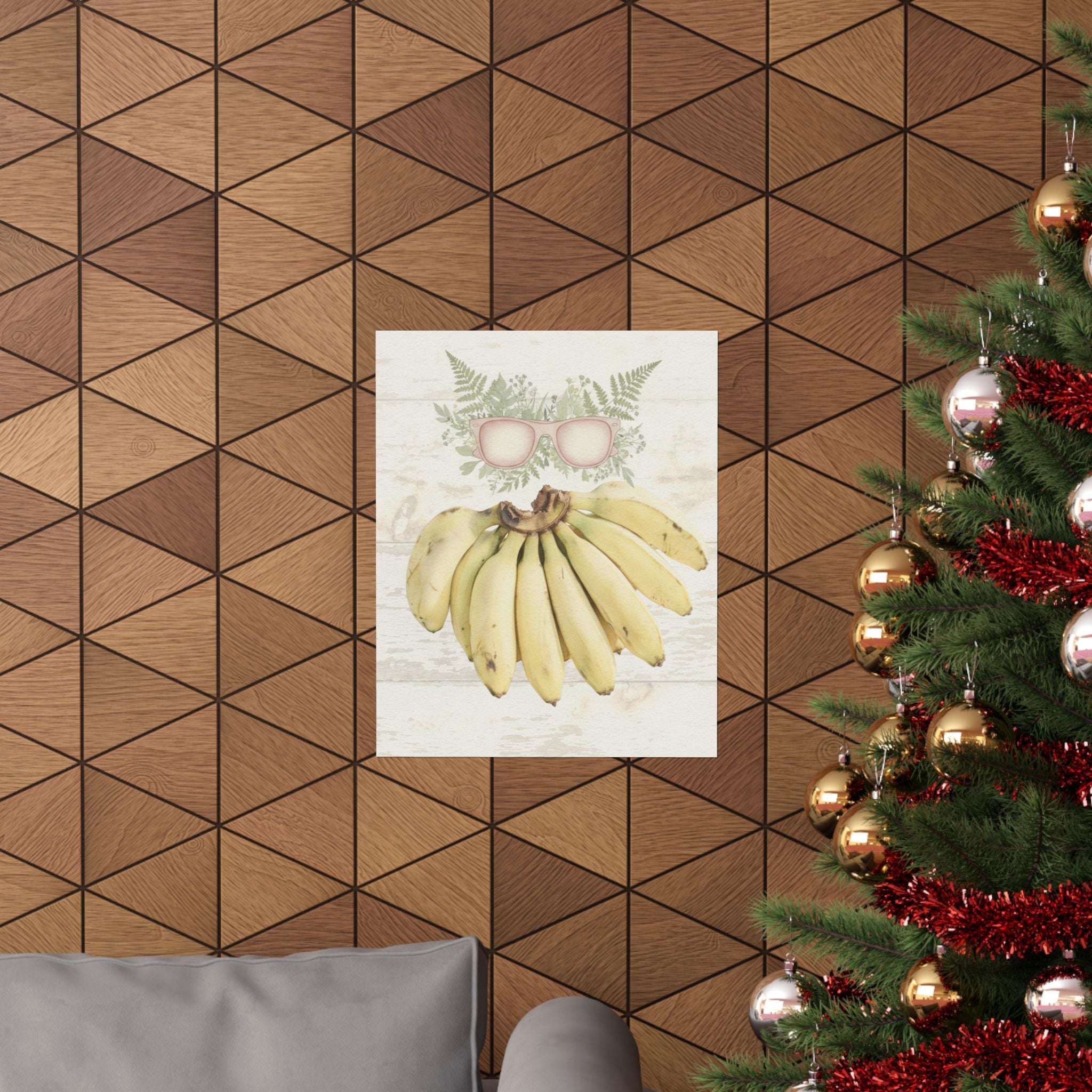 Botanical — Bananas — Matte Poster