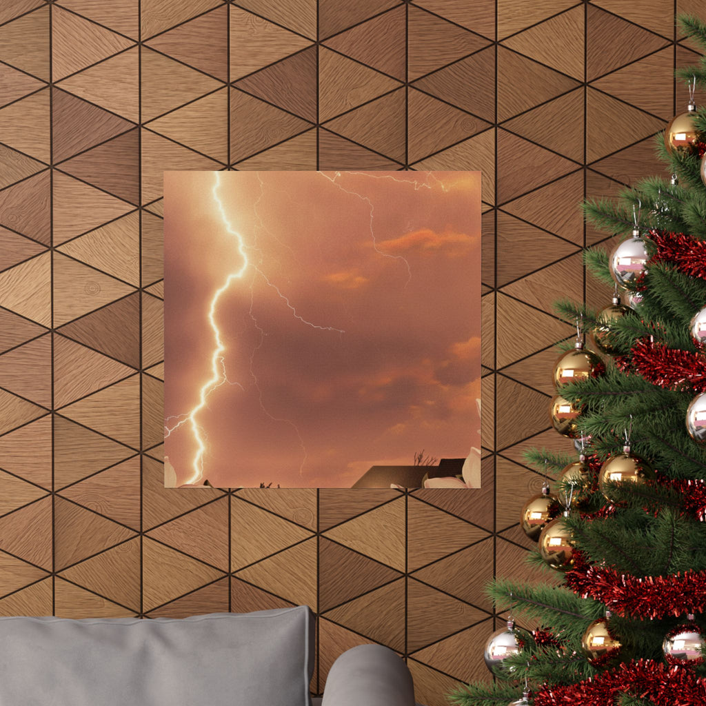 Southern Sunset — Lightning — Matte Poster