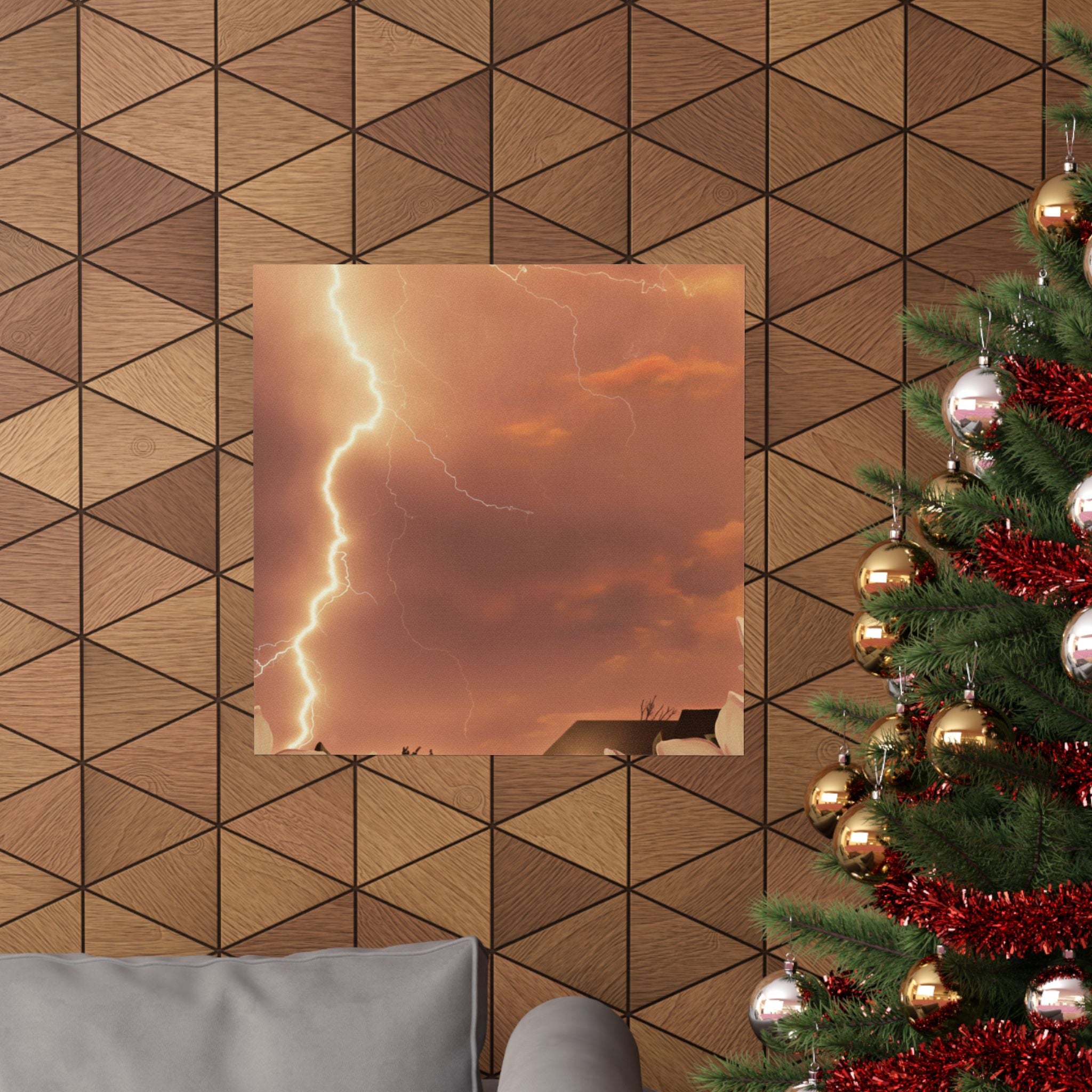 Southern Sunset — Lightning — Matte Poster
