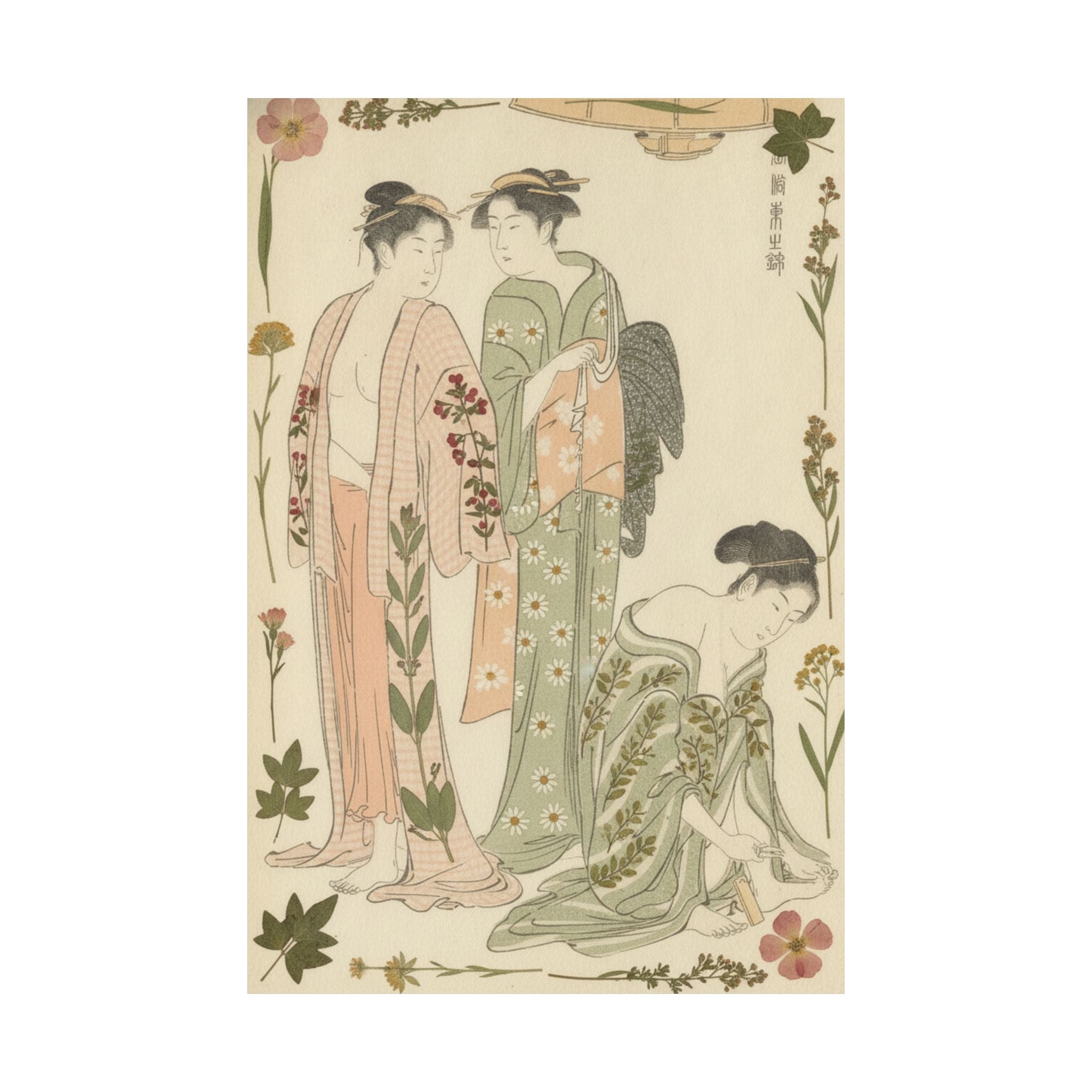 Botanical — Cutting The Toenails; The Toilet After The Bath — Matte Poster
