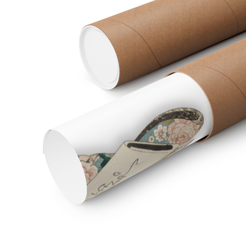 Ecommerce Main — Box With Draperies — Matte Poster