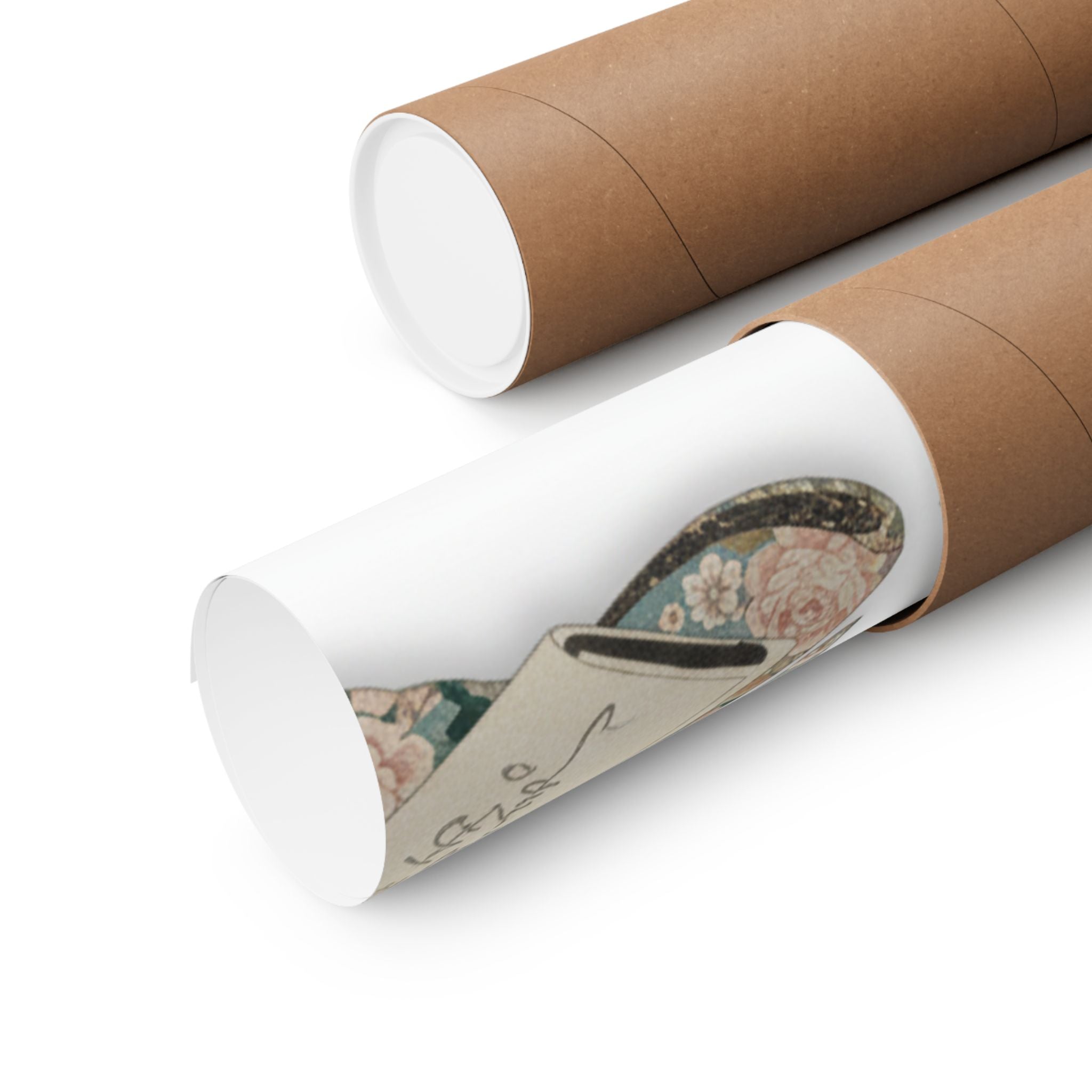 Ecommerce Main — Box With Draperies — Matte Poster