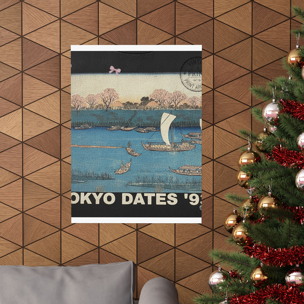 Vintage Bootleg — Sumidagawa Mimeguri Hana Zakari No Kei — Matte Poster