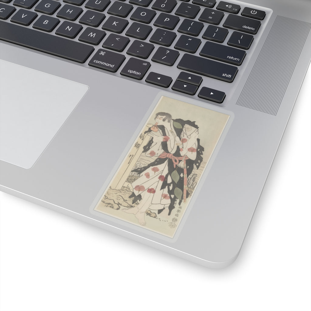 Botanical — Morita Kanya Viii As Kawachi Kanja, Disguised As Genkaibo — Kiss-Cut Sticker