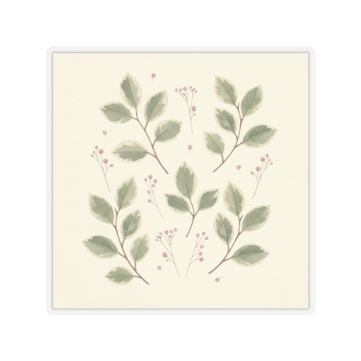 Botanical — Plant — Kiss-Cut Sticker
