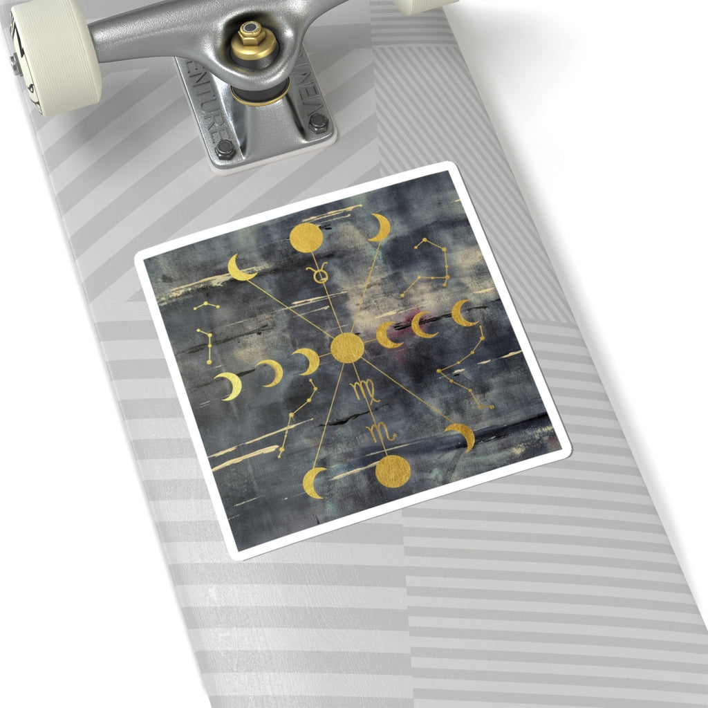 Celestial — Abstract — Kiss-Cut Sticker