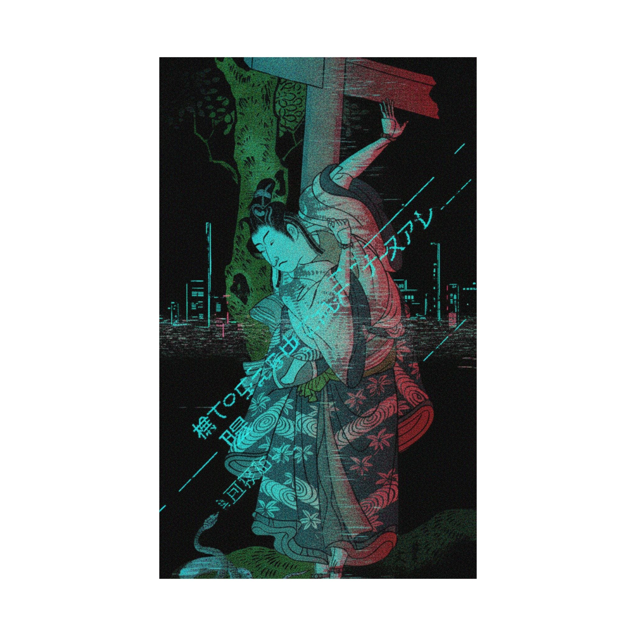 Glitch Culture — Portrait Of An Actor — Matte Poster