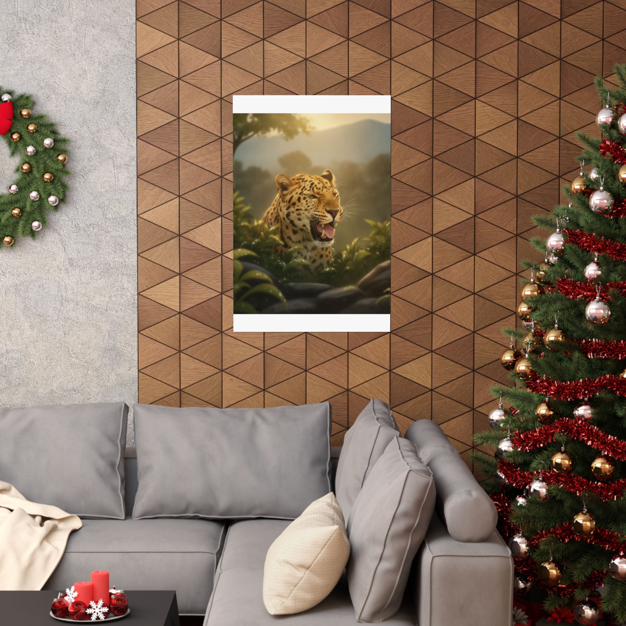 Scenic Nature — Leopard — Matte Poster