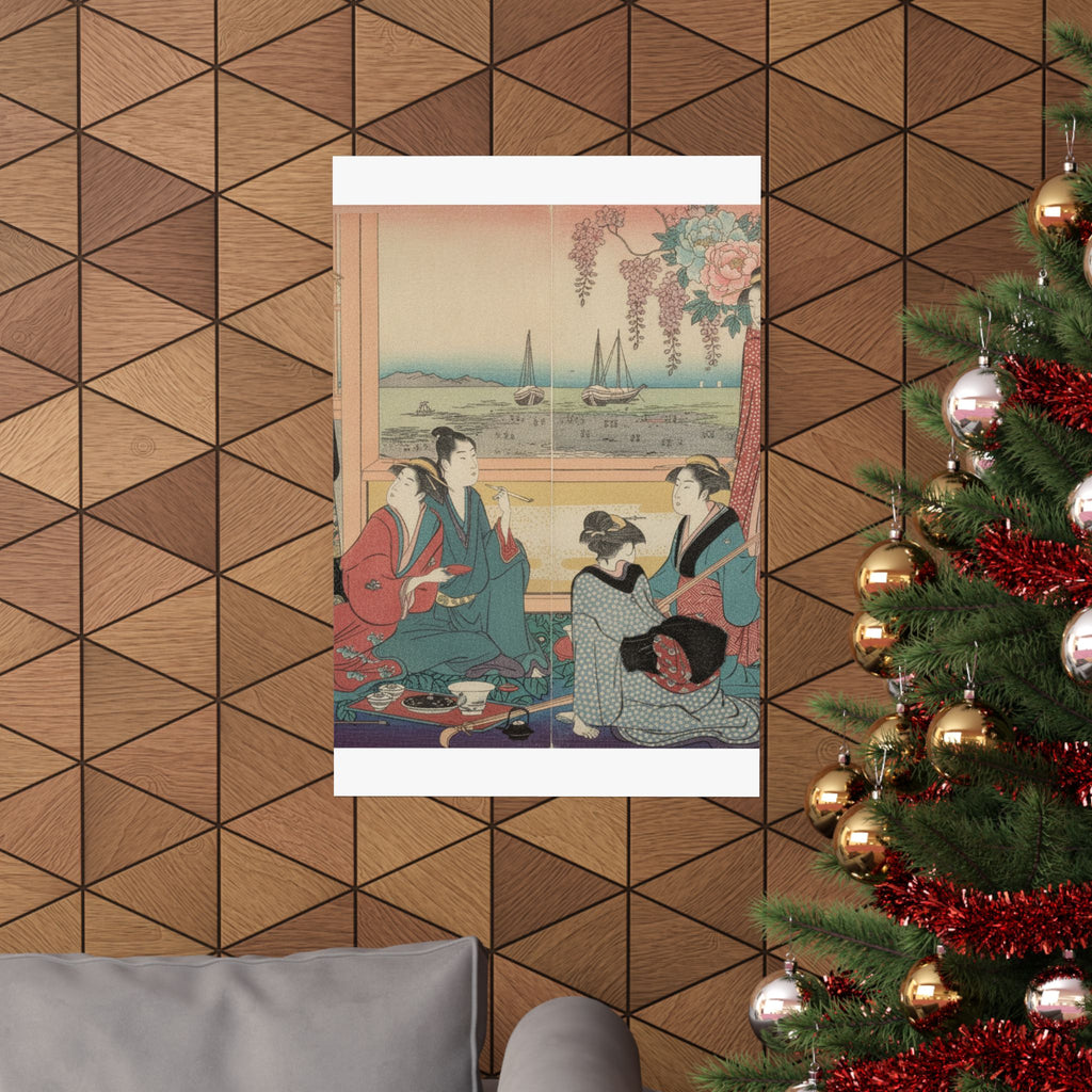 Affirmation — Teahouse In Shinagawa — Matte Poster