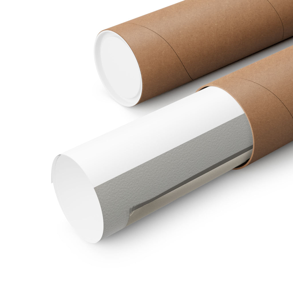 Watercolor — Young Woman Making Her Toilet — Matte Poster