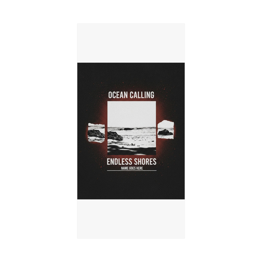 Streetwear Collage — Beach — Matte Poster