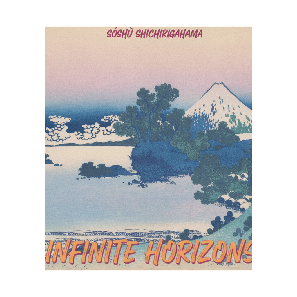 Affirmation — Shichirigahama In Sagami Province (Sōshū Shichirigahama), From The Series Thirty — Matte Poster