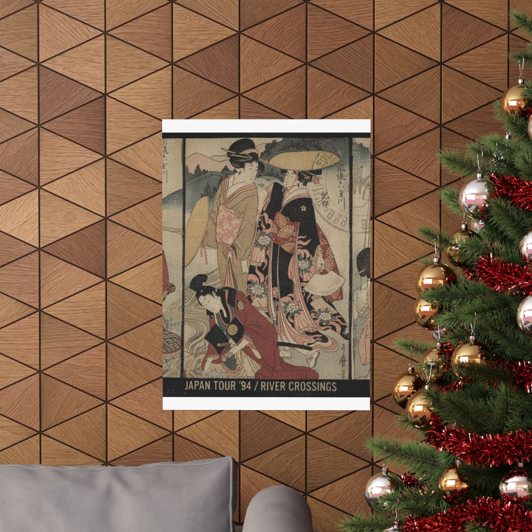 Vintage Bootleg — Women And A Man In The Country; Some Pageant(?) — Matte Poster