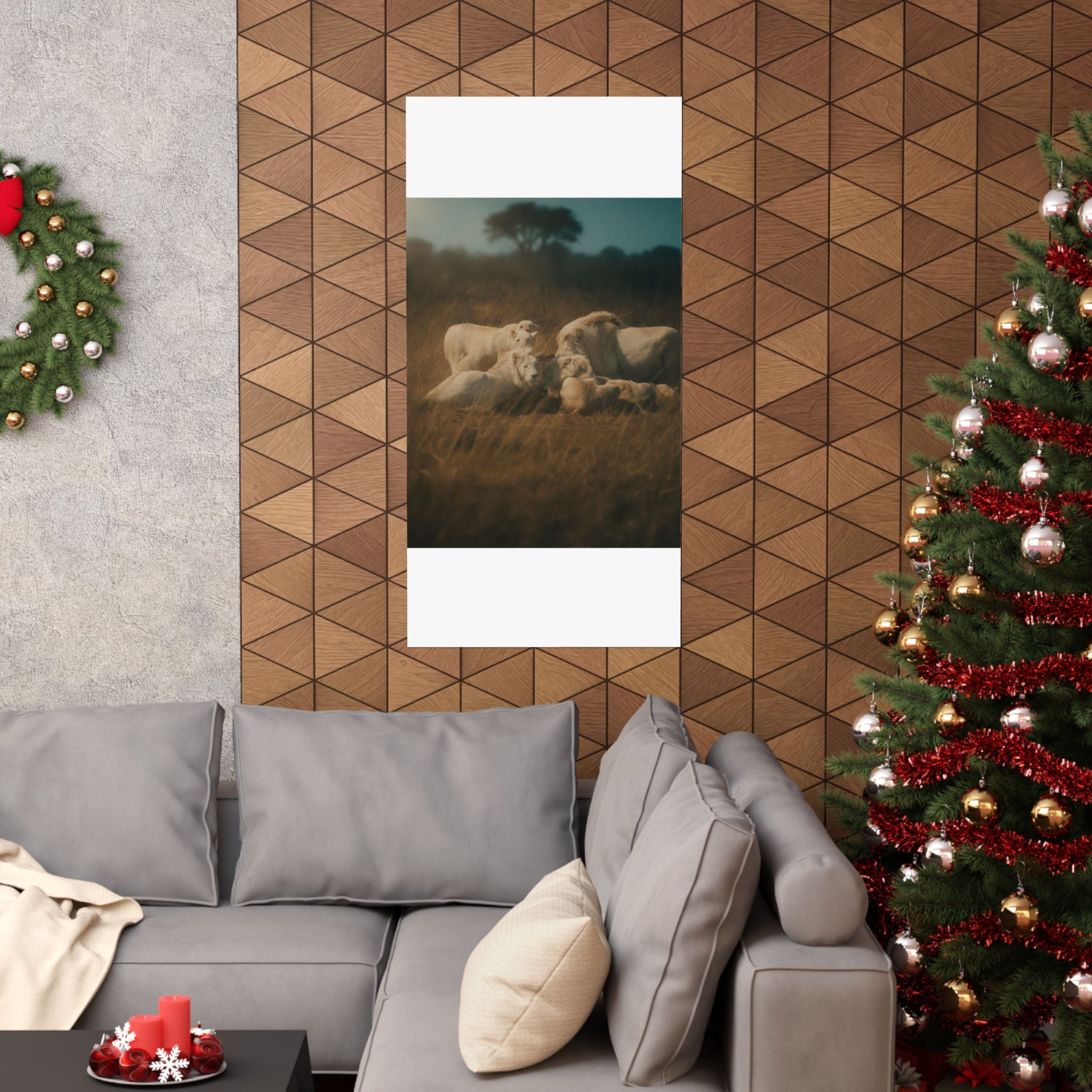 Cinematic — Lion — Matte Poster