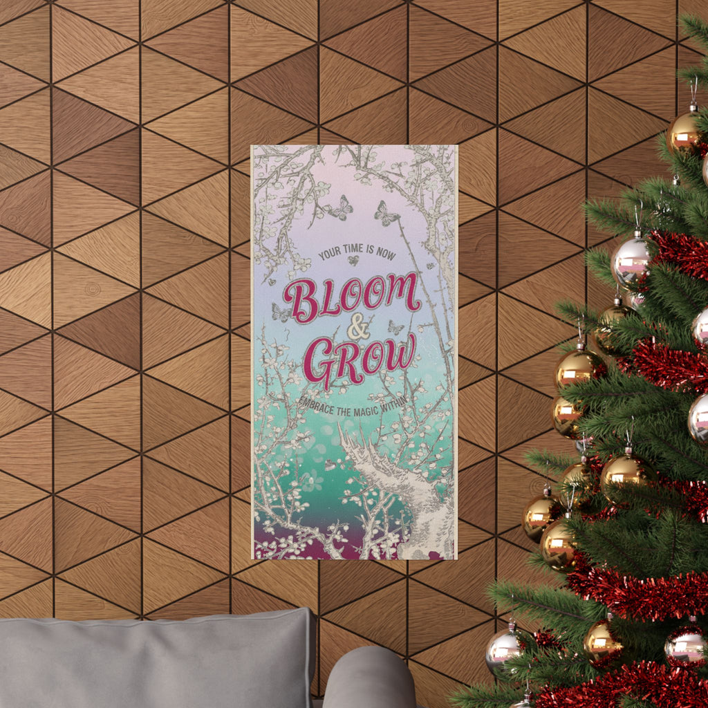 Affirmation — Plum Tree In Blossom — Matte Poster